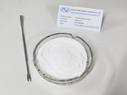 Hyaluronato de sódio em pó fino de qualidade alimentar Fornecedor de matérias-primas alimentares