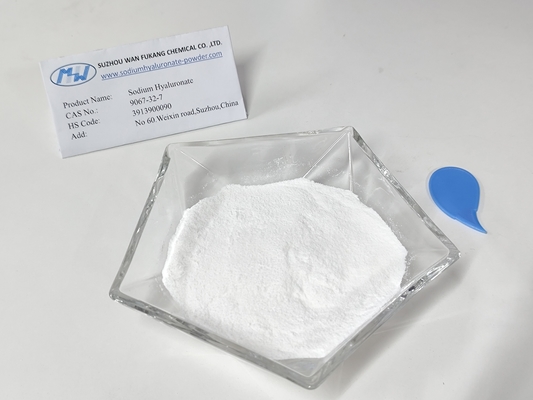 High Assay Food Grade Sodium Hyaluronate Powder para aditivos de saúde para snacks