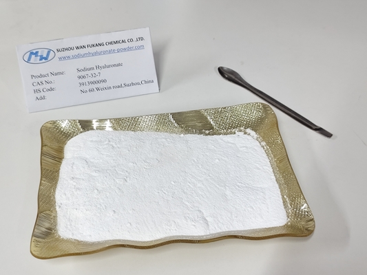 Hyaluronato de sódio em pó fino de qualidade alimentar Fornecedor de matérias-primas alimentares