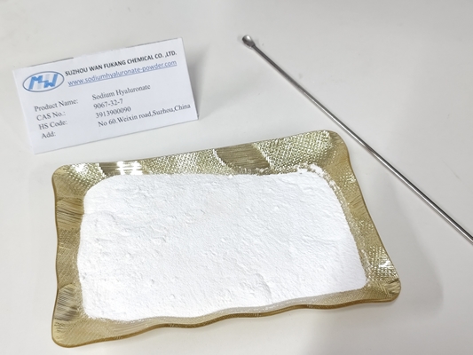 Aditivo alimentar em pó de hialuronato de sódio de alta concentração para produtos lácteos