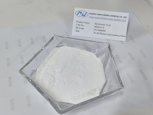 Ácido hialurônico em pó para a pele de qualidade cosmética para loção antienvelhecimento hidratante profundo