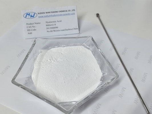 Analise 95% Ácido hialurónico em pó de alta pureza Hyaluronato de sódio de grau alimentar