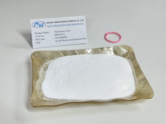 Novo ingrediente alimentar Ácido hialurónico em pó fino branco n.o CAS 9004-61-9