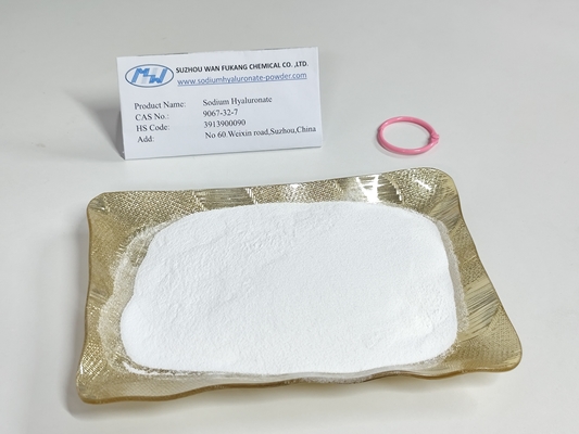 CAS n.o 9067-32-7 Hyaluronato de sódio em pó de qualidade injectável Reparação da pele