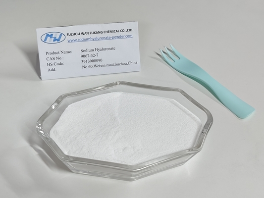 Assay 98% de qualidade cosmética Hyaluronato de sódio em pó Ácido hialurónico Alta pureza
