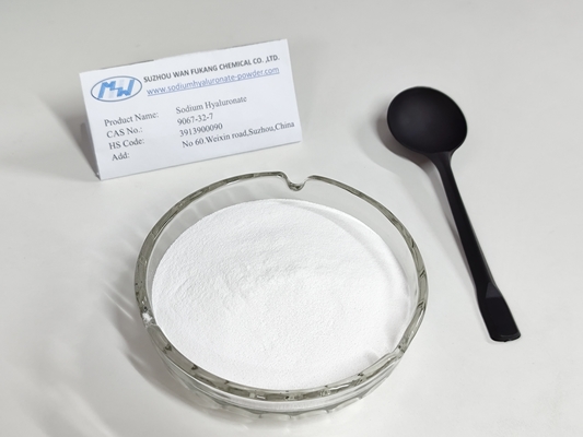 Materiais primas cosméticos de alta probabilidade Hyaluronato de sódio em pó HA