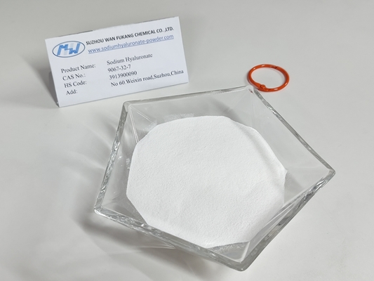 Peso molecular médio Hyaluronato de sódio de qualidade alimentar para bebidas funcionais