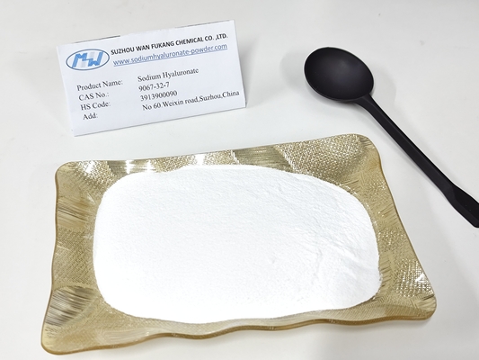 Materiais-primas cosméticos Hyaluronato de sódio em pó Peso molecular médio