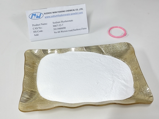 Propriedade de formação de filme de hialuronato de sódio de grau alimentar de alto peso molecular