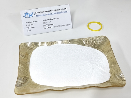 9067 32 7 Matérias-primas cosméticas Hyaluronato de sódio em pó Diferente peso molecular