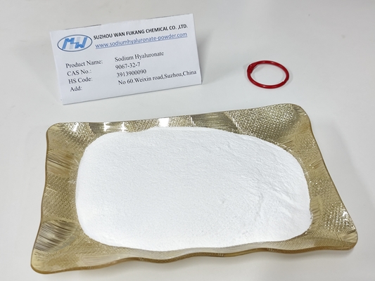 Óculos de alta pureza Dópulas de grau de Hyaluronato de sódio em pó Promover a reparação dos olhos
