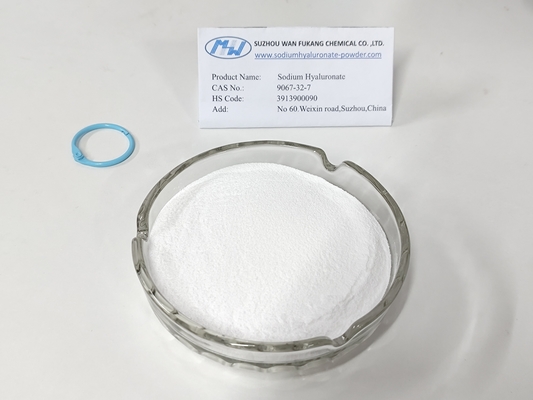 Hyaluronato de sódio em pó de alta pureza Fonte de fermentação microbiana