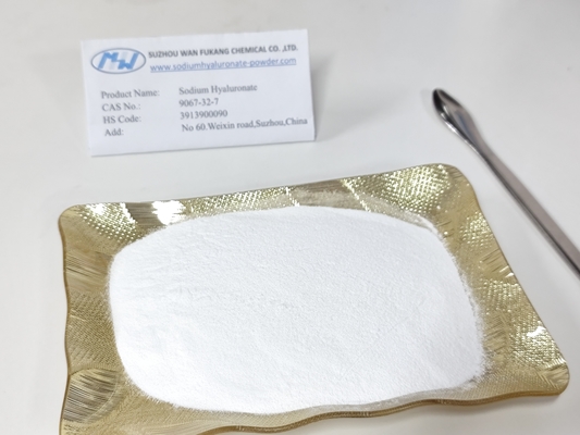 Hyaluronato de sódio em pó branco de qualidade segura para injecção n.o CAS 9067-32-7