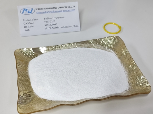 Eye Drop Grade Sodium Hyaluronate White Powder Fermentação microbiana