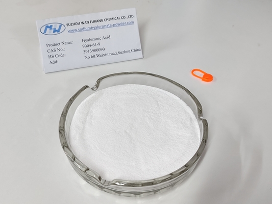 Peso molecular médio Ácido hialurónico em pó de qualidade cosmética Alta pureza