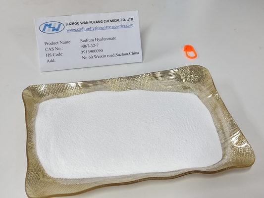 Hyaluronato de sódio em pó branco de alta pureza para injecção PH 6.0 ~ 7.5