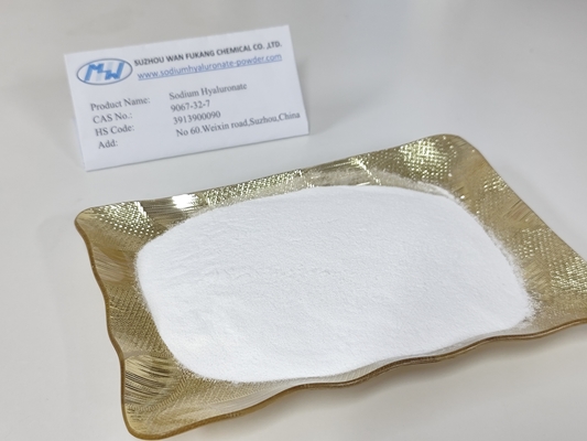 Hyaluronato de sódio em pó de qualidade cosmética Peso molecular elevado Excelente retenção de água