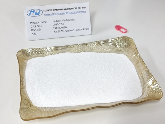 Alta pureza de qualidade alimentar Hyaluronato de sódio em pó branco