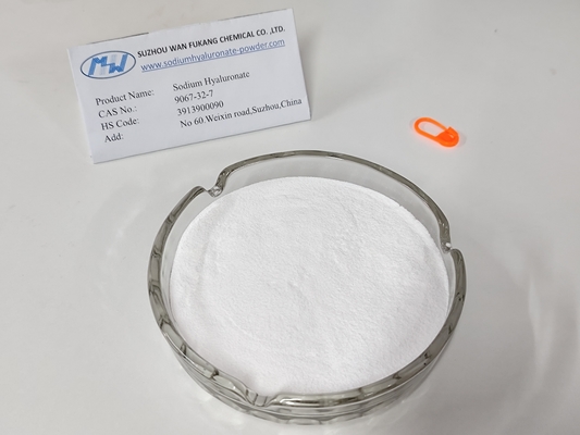 Fornecimento seguro de alta qualidade Hyaluronato de sódio em pó branco de qualidade farmacêutica